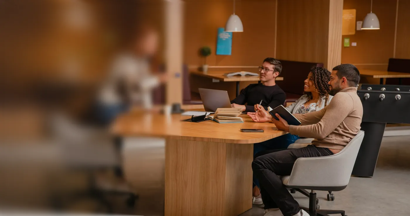 The Feedbird team at work